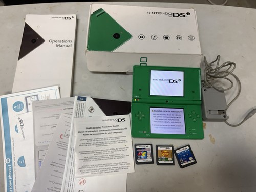 Nintendo dsi green handheld - green,